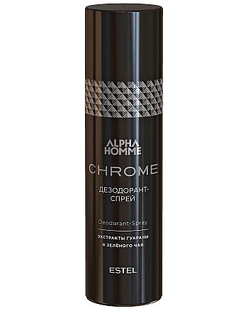 Estel Professional Alpha Homme Chrome - Дезодорант-спрей 100 мл - hairs-russia.ru